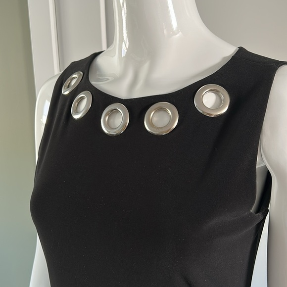 Joseph Ribkoff Grommet Sheath Dress - Picture 5 of 9